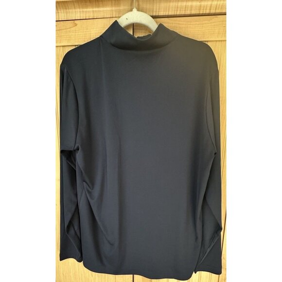 MINNESOTA TIMBERWOLVE MAJESTIC 1/2 ZIP LONG SLEEVE JERSEY PULLOVER NWOT ADULT L - Picture 4 of 5